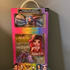 BRAND NEW RAINBOW HIGH HAIR SET! NWT! NIB! SMOKE FREE HOME!